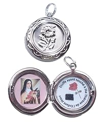 Therese relic locket for sale  Delivered anywhere in USA 