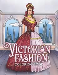 Victorian fashion coloring for sale  Delivered anywhere in UK