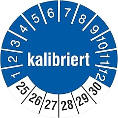Prüfetiketten kalibriert 2025 gebraucht kaufen  Wird an jeden Ort in Deutschland