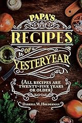Papa recipes yesteryear for sale  Delivered anywhere in UK