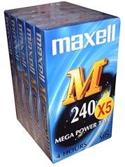 Maxell 240 video usato  Spedito ovunque in Italia 