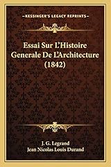 Histoire generale architecture d'occasion  Livré partout en France