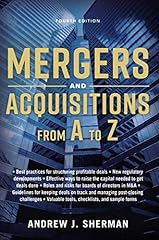 Mergers acquisitions z for sale  Delivered anywhere in USA 