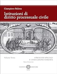 Istituzioni diritto processual usato  Spedito ovunque in Italia 