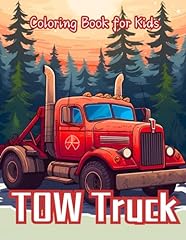 Tow truck coloring for sale  Delivered anywhere in USA 