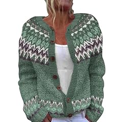 Fair isle cardigan usato  Spedito ovunque in Italia 