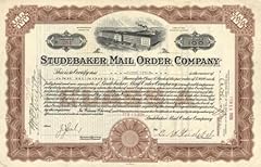 Studebaker order co. for sale  Delivered anywhere in USA 