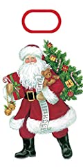 Entertaining with Caspari FAV014 Lynn Haney Santa Party, used for sale  Delivered anywhere in USA 