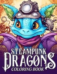 Steampunk dragons coloring gebraucht kaufen  Wird an jeden Ort in Deutschland