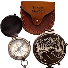 Engraved vintage compass for sale  Delivered anywhere in USA 