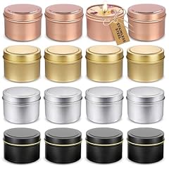 16pcs candle tins for sale  Delivered anywhere in USA 