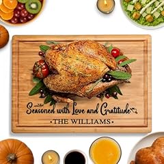 Personalized turkey platter for sale  Delivered anywhere in USA 