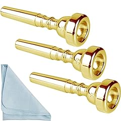 Gold trumpet mouthpiece for sale  Delivered anywhere in USA 