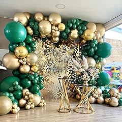 Green gold balloon for sale  Delivered anywhere in USA 