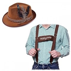 Brown oktoberfest hat for sale  Delivered anywhere in UK