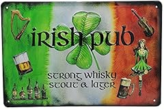 Irish pub targa usato  Spedito ovunque in Italia 