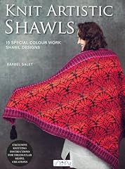 Knit artistic shawls usato  Spedito ovunque in Italia 