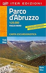 Parco abruzzo. carta usato  Spedito ovunque in Italia 