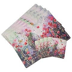 Pack floral poppy for sale  Delivered anywhere in UK
