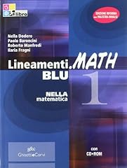 Lineam.math blu cdro usato  Spedito ovunque in Italia 