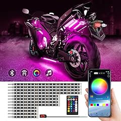 12pcs motorcycle underglow for sale  Delivered anywhere in UK