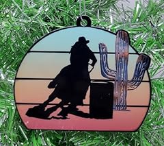 Rodeo cowgirl ornament for sale  Delivered anywhere in USA 
