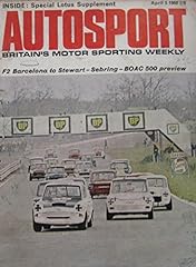 Autosport magazine 1968 for sale  Delivered anywhere in UK