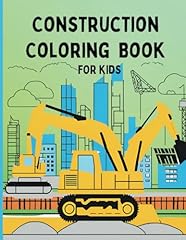 Construction coloring book for sale  Delivered anywhere in USA 