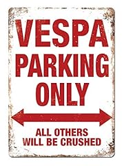 Vespa parking metal for sale  Delivered anywhere in UK