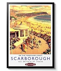 Scarborough coast print for sale  Delivered anywhere in UK