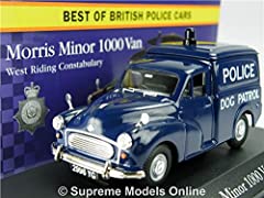 Used, MORRIS MINOR MODEL VAN POLICE WEST RIDING 1:43 CORGI for sale  Delivered anywhere in UK