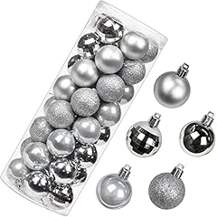Boules noël argenté d'occasion  Livré partout en France