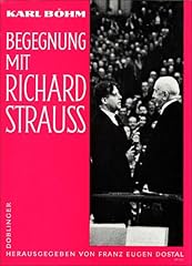 Begegnung richard strauss gebraucht kaufen  Wird an jeden Ort in Deutschland