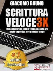 Scrittura veloce 3x. usato  Spedito ovunque in Italia 