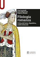 Filologia romanza critica usato  Spedito ovunque in Italia 