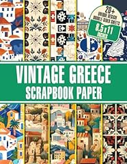 Vintage greece scrapbook for sale  Delivered anywhere in USA 