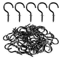 black metal cup hooks for sale  Delivered anywhere in UK
