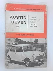 Handbook austin seven for sale  Delivered anywhere in UK