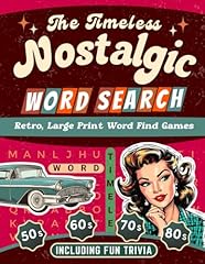 Timeless nostalgic word for sale  Delivered anywhere in UK