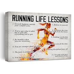 Running poster canvas for sale  Delivered anywhere in USA 