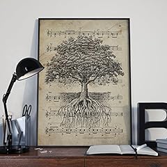 Nacnic poster arbre d'occasion  Livré partout en Belgiqu