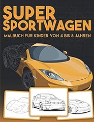 Super sportwagen malbuch d'occasion  Livré partout en France