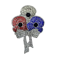 Sincerelyforyou poppy brooch for sale  Delivered anywhere in UK