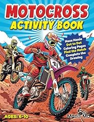 Motocross activity book for sale  Delivered anywhere in UK