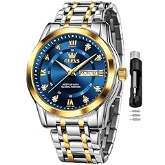 Olevs blue watch for sale  Delivered anywhere in USA 