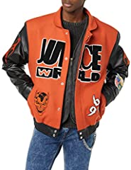 Used, Juice WRLD Men's Jeff Hamilton x Jacket, Orange, Medium for sale  Delivered anywhere in USA 