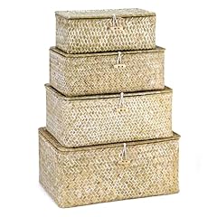 Qwork seagrass basket for sale  Delivered anywhere in USA 