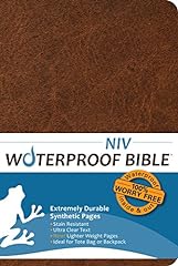 Niv waterproof bible usato  Spedito ovunque in Italia 