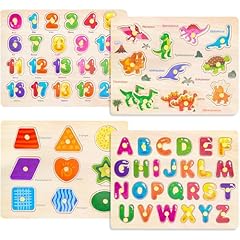Montessori wooden peg for sale  Delivered anywhere in UK