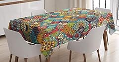 Abakuhaus bohemian tablecloth for sale  Delivered anywhere in UK